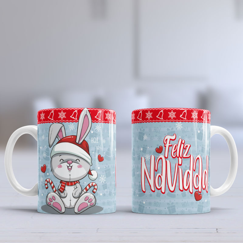 Tazas De Navidad Abecedario